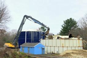 Wastewater Plant Tank Removal Project